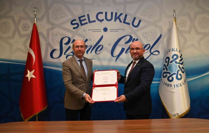 Tse’den Selçuklu Belediyesine “İ̇so 50001 Enerji Yönetim Sistemi Belgesi”