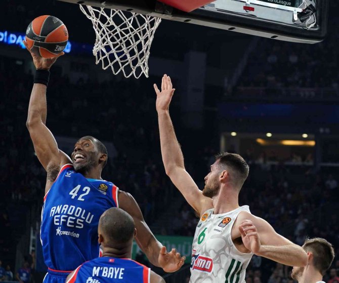 Thy Euroleague: A. Efes: 88 - Panathinaikos: 69