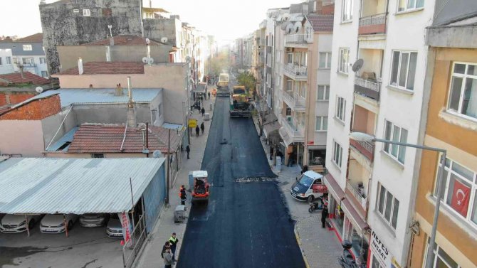 Türkiye’nin En Uzun Sokaklarından Bağlar Asfaltlandı