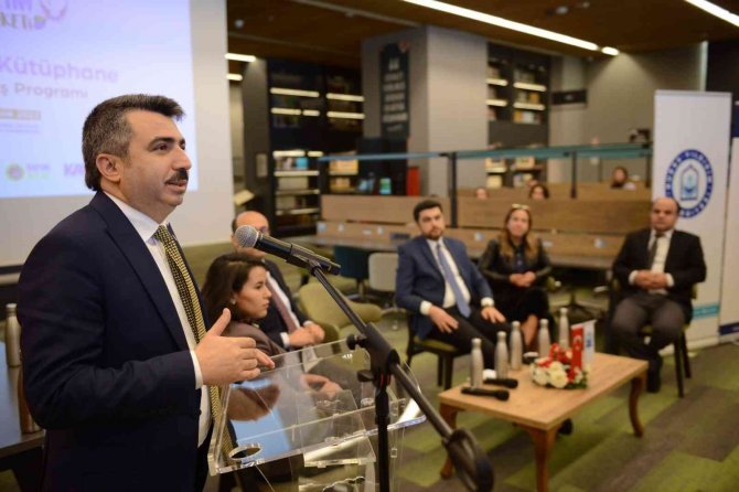 Yıldırım’da Kütüphaneye Su Ünitesi Koyularak Çelik Termos Dağıtıldı