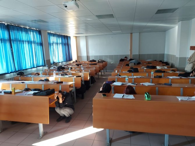 Afet Farkındalık Eğitimi Ve Deprem Tahliye Tatbikatı Gerçekleşti