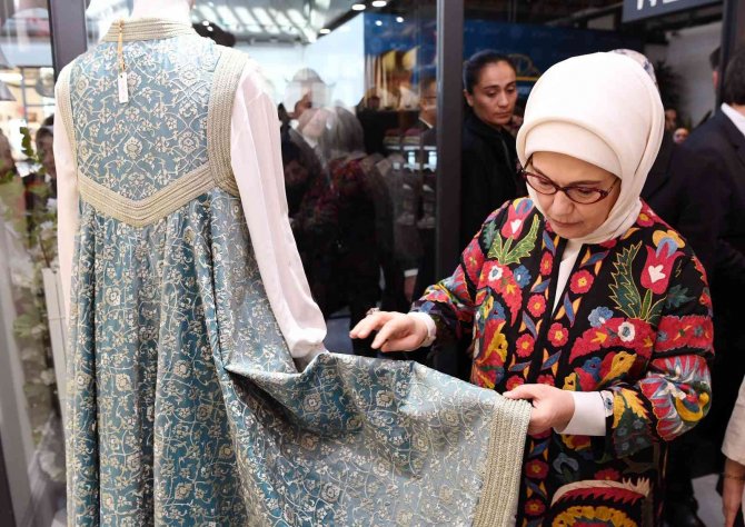 Emine Erdoğan, Galataport’ta Olgunlaşma Enstitülerinin Markası "Bohça" Mağazasının Açılışını Yaptı