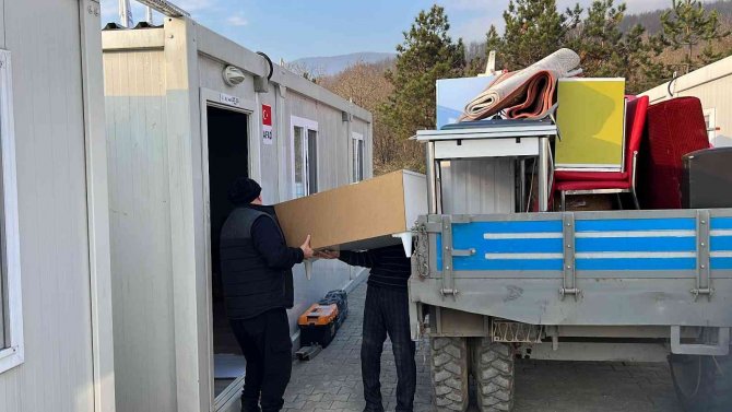 Düzce’de Konteyner Kentlerde Yaşam Başladı