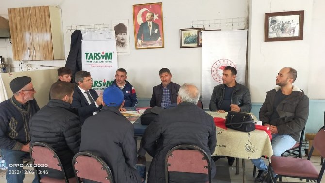 Tarsi̇m Üreticileri Bilgilendirdi