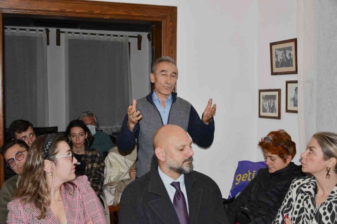 Kuşadalılar Çalıkuşu’nda Ressam Ve Yazar Bedri Baykam İle Buluştu