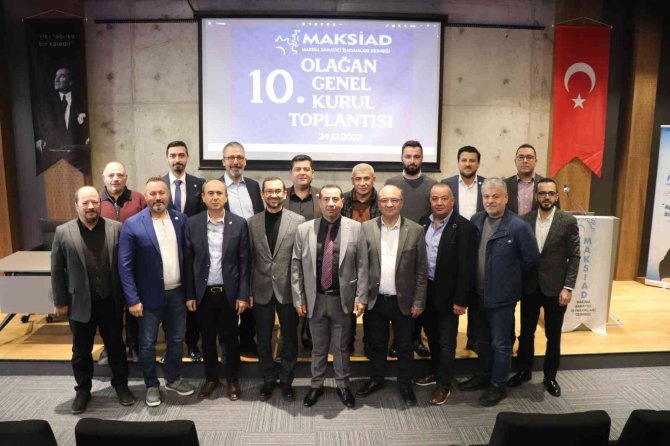 Maksi̇ad Başkanı Mehmet Sarı Güven Tazeledi