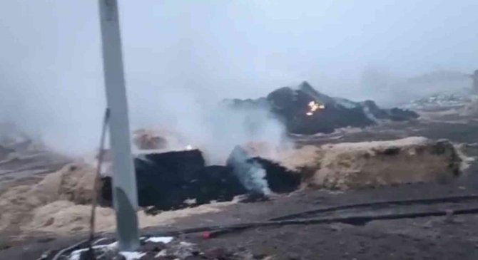 Saman Balyaları Alev Alev Yandı