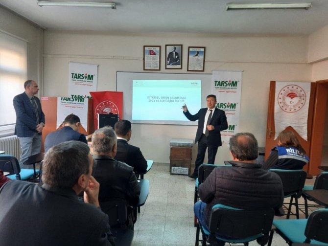 Tarsi̇m Üreticileri Bilgilendirdi