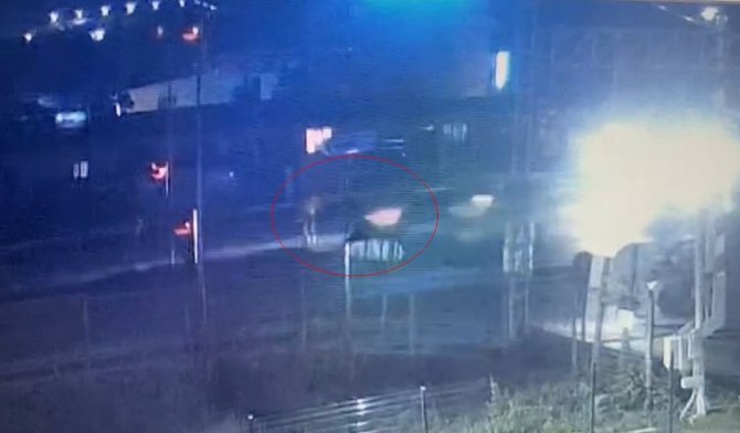 18 Yaşındaki Genci Hayattan Koparan Feci Kaza Kamerada