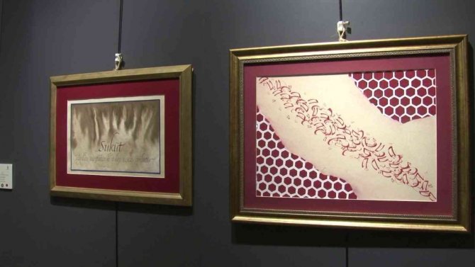 Üsküdar’da ‘Harflerle El Ele Kaligrafi Sergisi’ Sanatseverlerle Buluştu