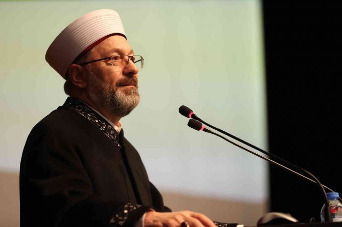 Diyanet İ̇şleri Başkanı Erbaş: “İ̇nsanlığın Huzur Ve Refahı, Yeryüzünün İmar Ve Islahı İçin Mücadele Ediyoruz”
