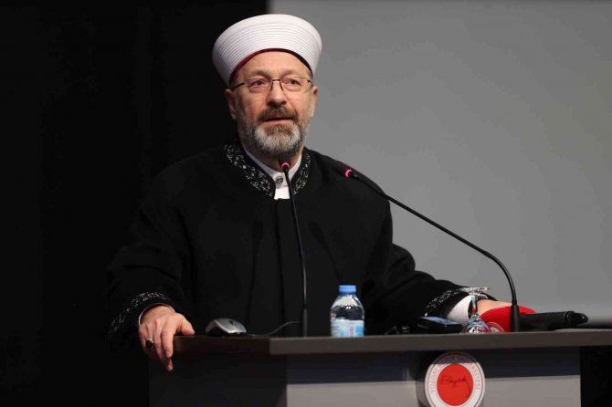 Diyanet İ̇şleri Başkanı Erbaş: “İ̇nsanlığın Huzur Ve Refahı, Yeryüzünün İmar Ve Islahı İçin Mücadele Ediyoruz”