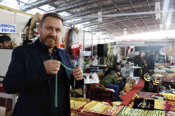 Tespih Fuarını 100 Bin Kişi Ziyaret Etti