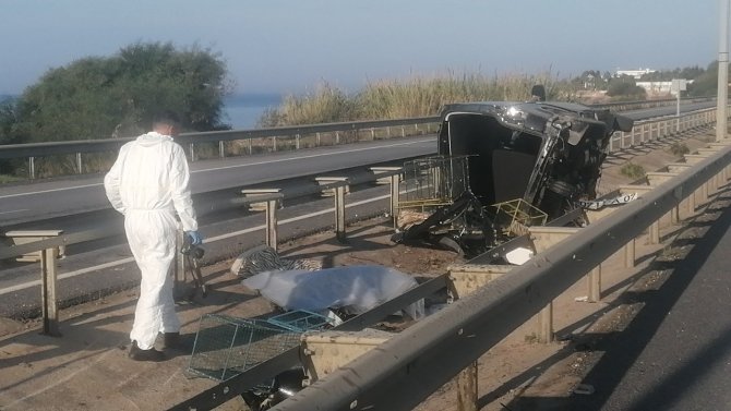 Antalya’da Feci Kaza: 1 Ölü, 4 Yaralı