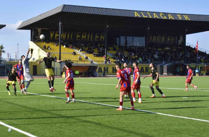 Aliağaspor Fk Devreyi Galibiyetle Tamamladı