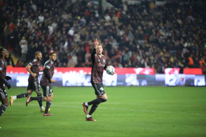 Spor Toto Süper Lig: Gaziantep Fk: 1 - Beşiktaş: 1 (Maç Sonucu)