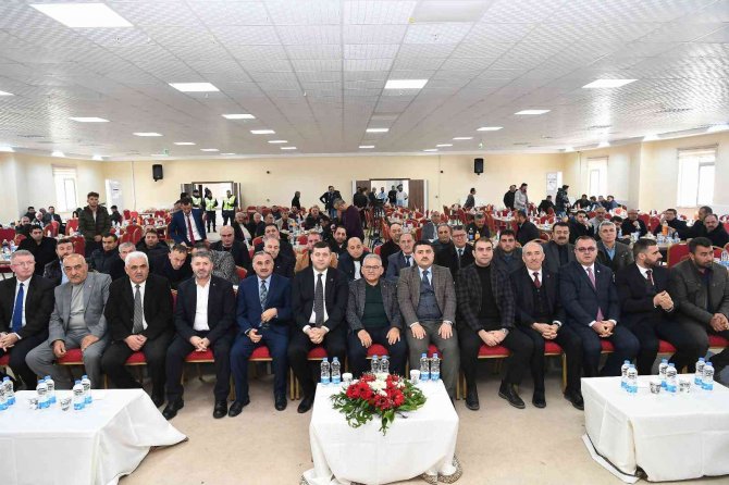 Develi’de Plaka Teslim Töreni Gerçekleştirildi