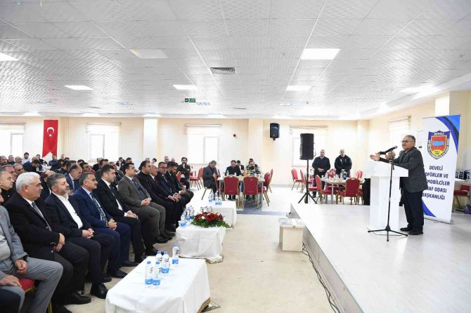 Develi’de Plaka Teslim Töreni Gerçekleştirildi