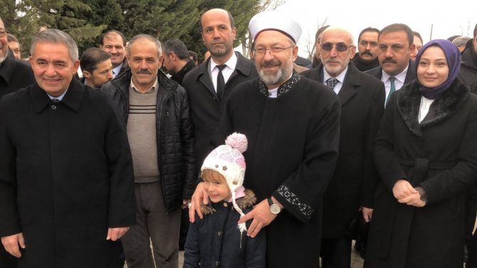 Diyanet İ̇şleri Başkanı Erbaş: "Bu Cami İrfan Merkezi Olacak"