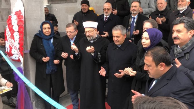 Diyanet İ̇şleri Başkanı Erbaş: "Bu Cami İrfan Merkezi Olacak"