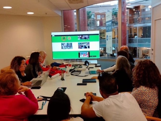 Köşk 100. Yıl Atatürk Ortaokulu İ̇sveç’e Gitti