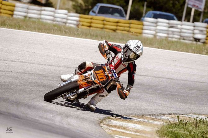 11 Yaşındaki Minik Motosiklet Sporcusu Çağatay Çoklar Türkiye 2.si Oldu