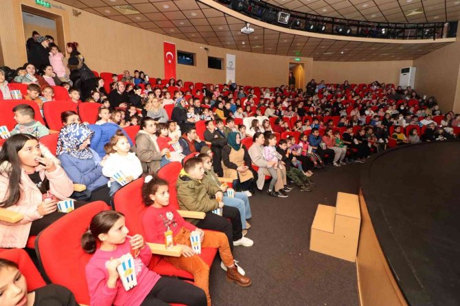 Ordu’da Minikler Sinemada Buluştu