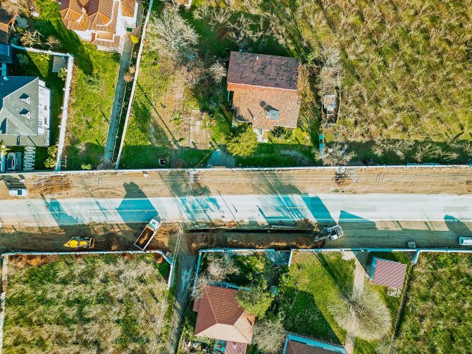 Akyazı’ya Kanalizasyon, Karapürçek’e Yağmursuyu Hattı