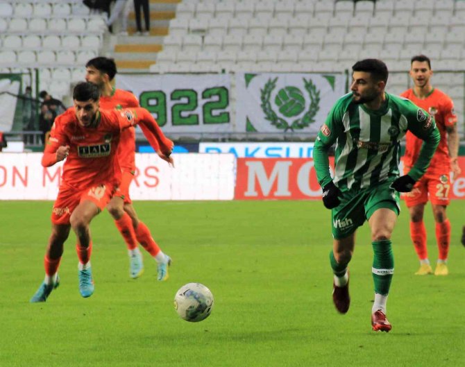 Spor Toto Süper Lig: Konyaspor: 2 - Alanyaspor: 2 (Maç Sonucu)