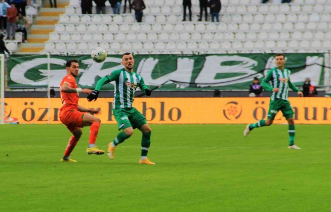 Spor Toto Süper Lig: Konyaspor: 1 - Alanyaspor: 0 (İ̇lk Yarı)