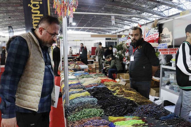 Tespih Fuarını 100 Bin Kişi Ziyaret Etti