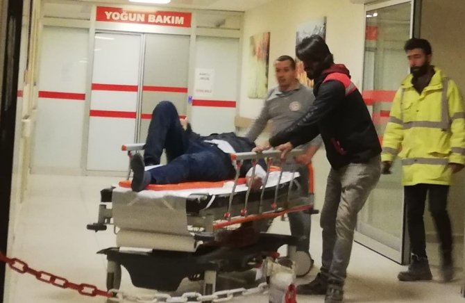 Bursa’da Bir Çalışan İlk İş Gününde Hastanelik Oldu