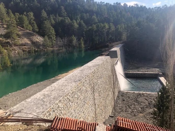 Çameli’nde Taşkınların Önüne Geçiliyor