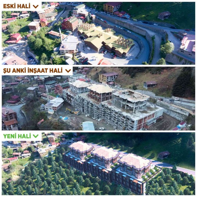 Bakan Kurum: "Ayder’imize, Eski Termal Bölgesi Alanında 13 Bin 615 Metrekare Yeşil Alan Kazandırıyoruz"