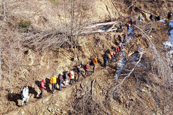 Karlı Yolları Sarıkamış Şehitleri İçin Adımladılar