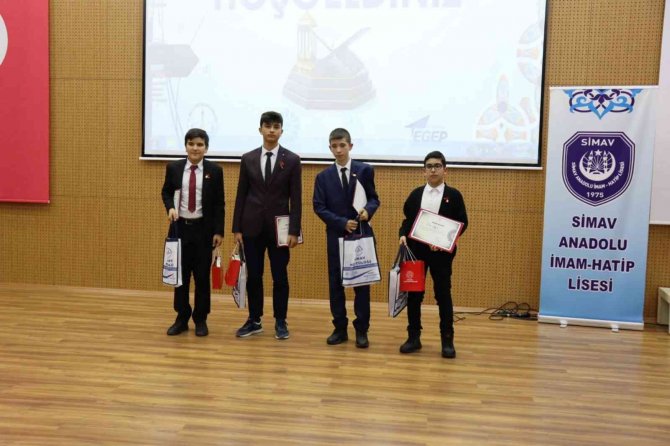 İ̇mam Hatip Okulları Mesleki Yarışmaları Simav’da Düzenlendi