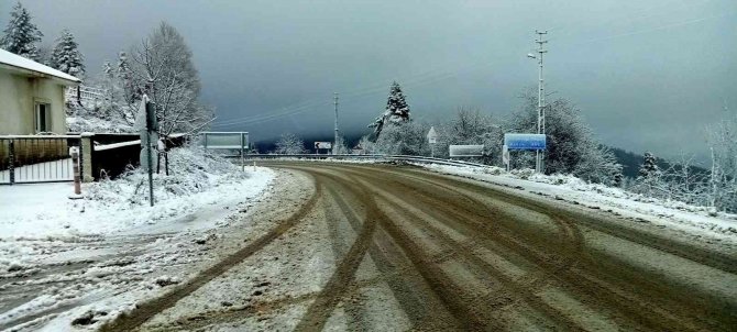 Kastamonu’da Kar Yağışı Etkili Oluyor