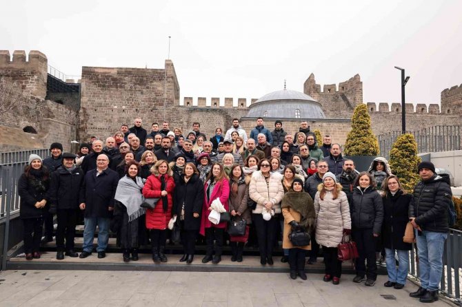 Kto Yargıtay Üyelerine Kayseri Tarihinin Güzelliklerini Tanıttı