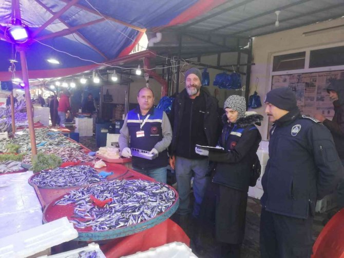 Balık Tezgahlarına Denetim