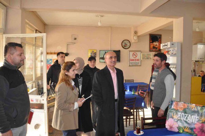 Saray’da "Dumansız Hava Sahası" Denetimi Gerçekleştirildi