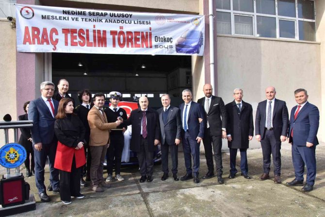 Samsun’daki Meslek Liselerine 2 Yeni Araç