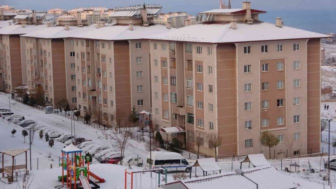 Van Kar Yağışıyla Beyaza Büründü