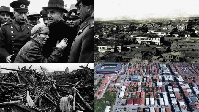 1939 Erzincan Depreminde Yaşamını Yitirenler Unutulmadı