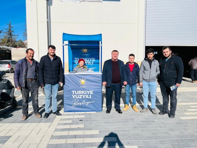 Başkan Alp ‘Türkiye Yüzyılı Başlıyor’ Standının Açılışını Gerçekleştirdi