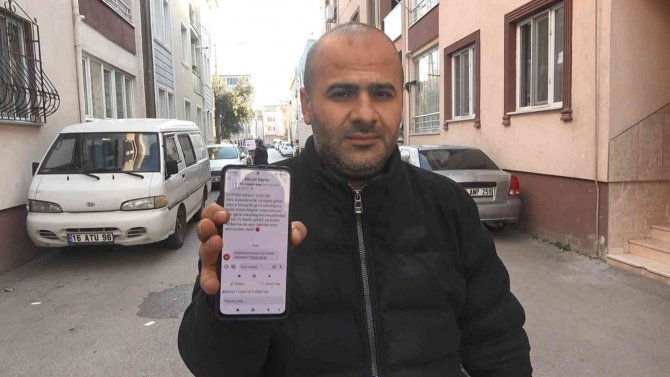 Telefonuna Gelen Mesajla Hayatının Şokunu Yaşadı