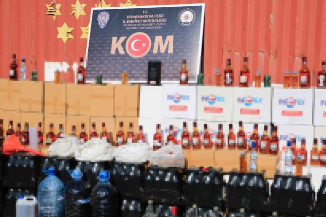 Diyarbakır’da Yılbaşı Öncesi Sahte Alkol Operasyonu: 1 Kişi Tutuklandı