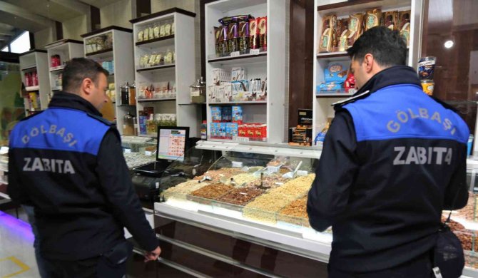 Gölbaşı’nda Yıl Başı Denetimi