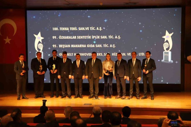 "İ̇hracatın Yıldızları"na Ödülleri Verildi