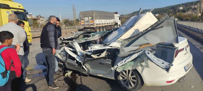 Hatay’da İnanılmaz Kaza