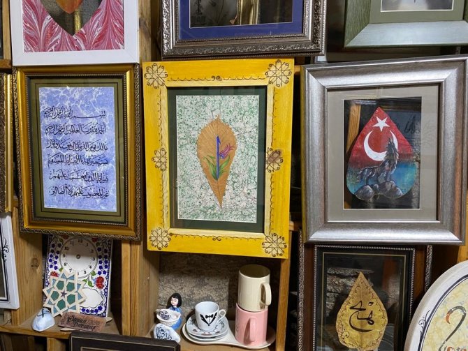 4 Sanatı 1 Tabloda Birleştirdi